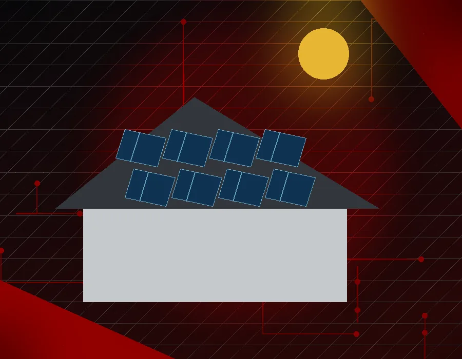 Professional solar energy installation - about 1