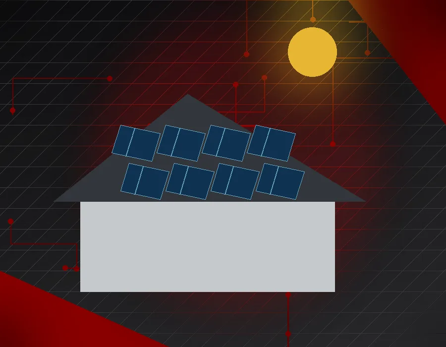 Professional solar energy installation - about 3