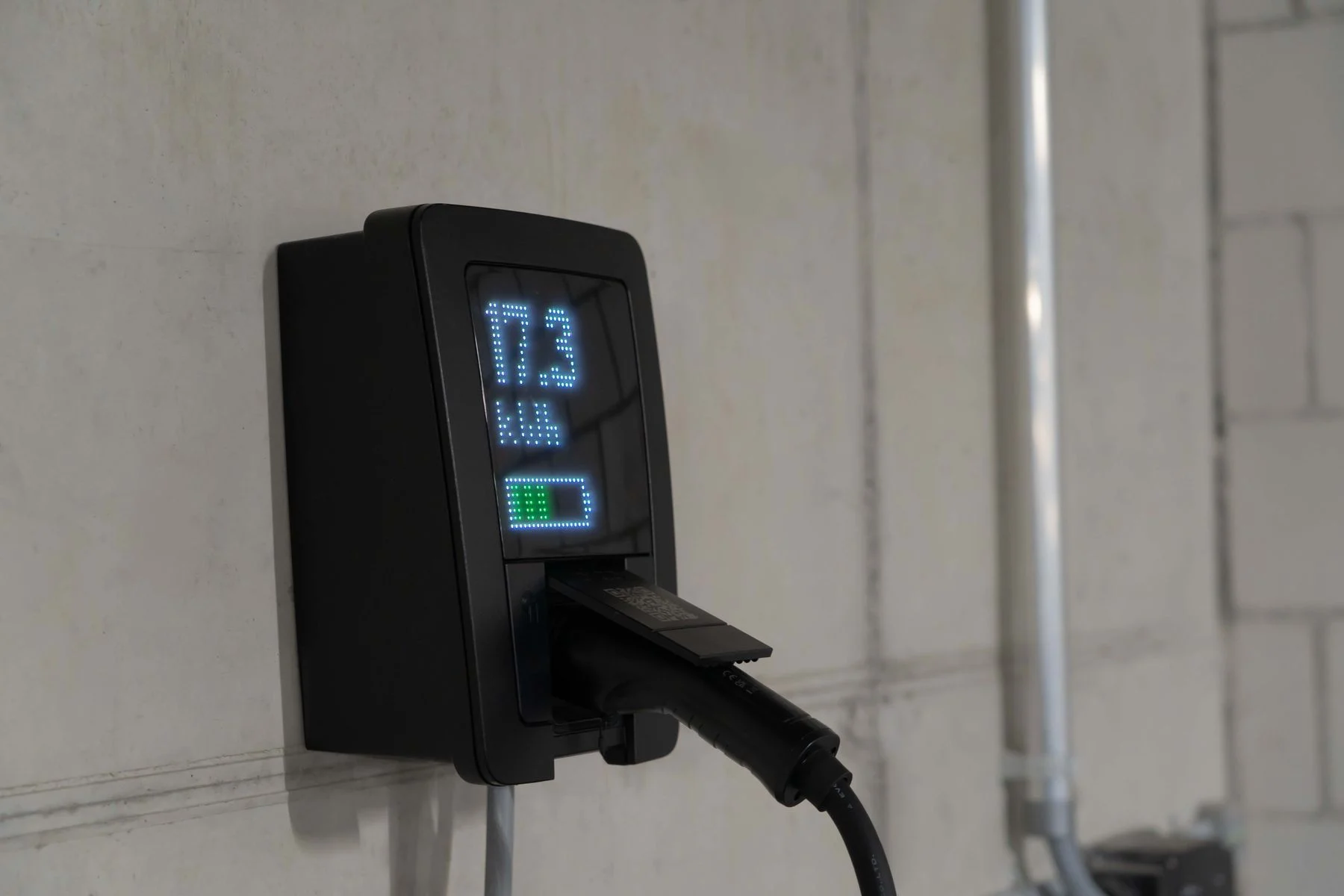 Professional electric vehicle charger installation - about 3