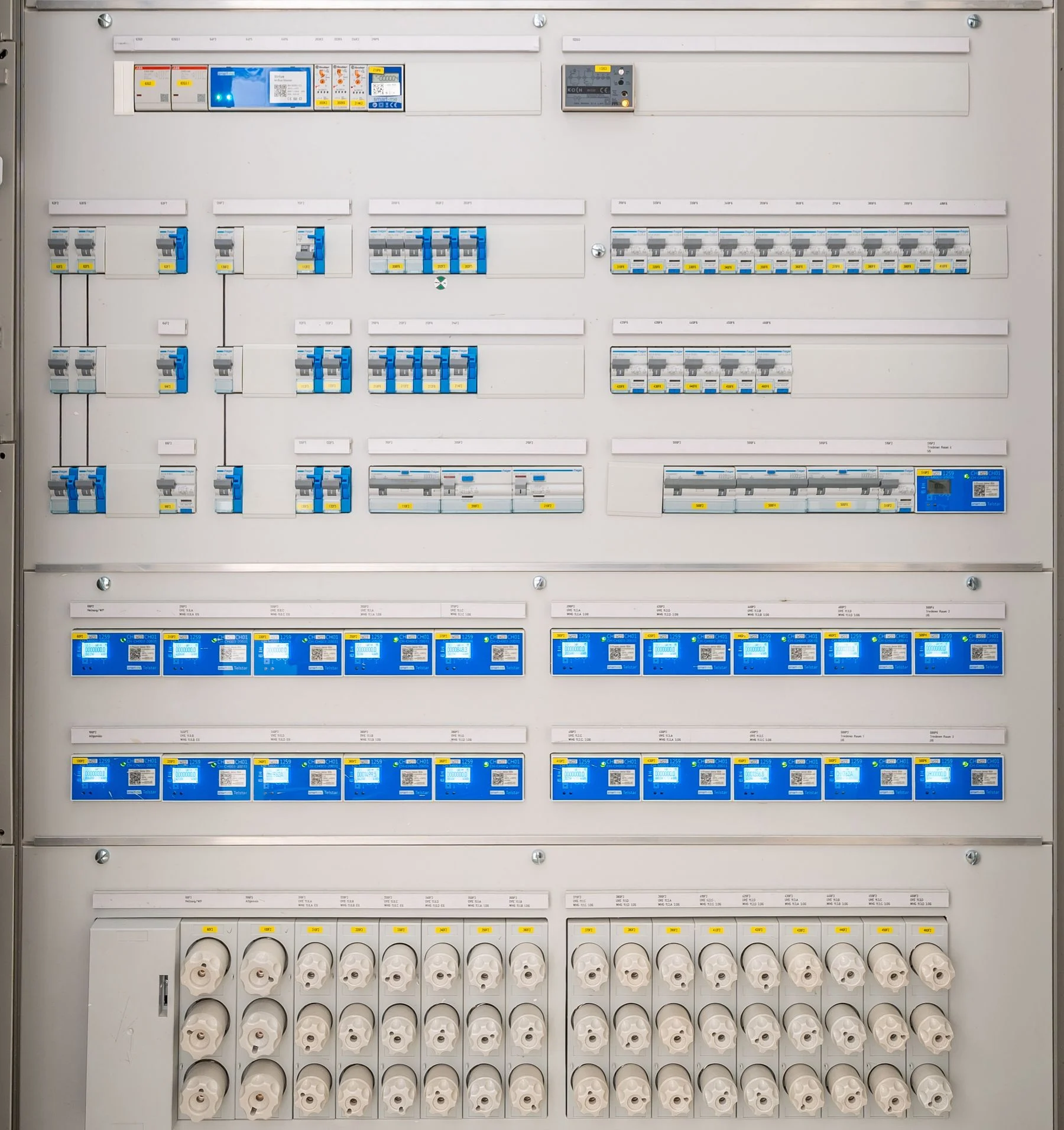 Professional electrical panel and breaker upgrade - about 2